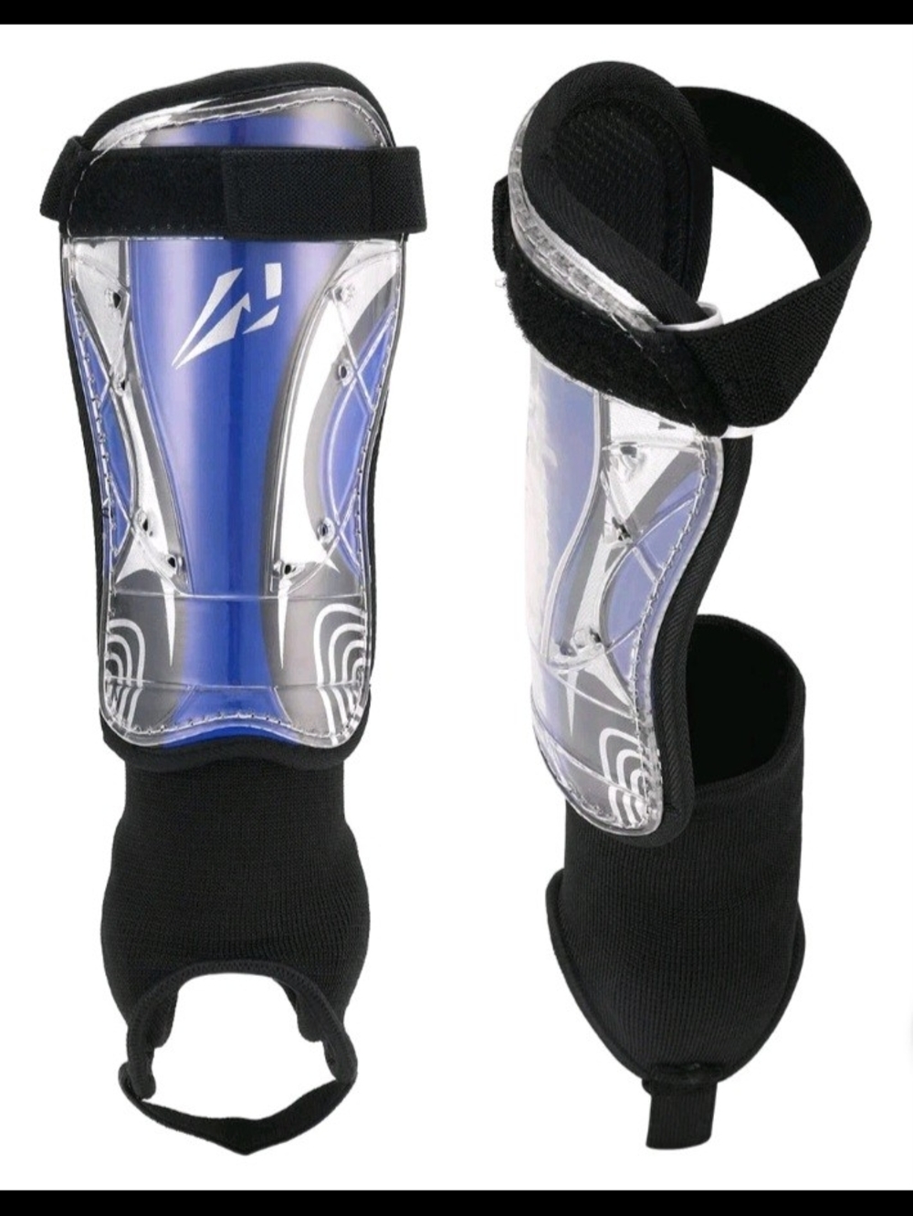 Soccer Shin Guards for Kids Flexible, LowProfile Protection for Youth, Sz M